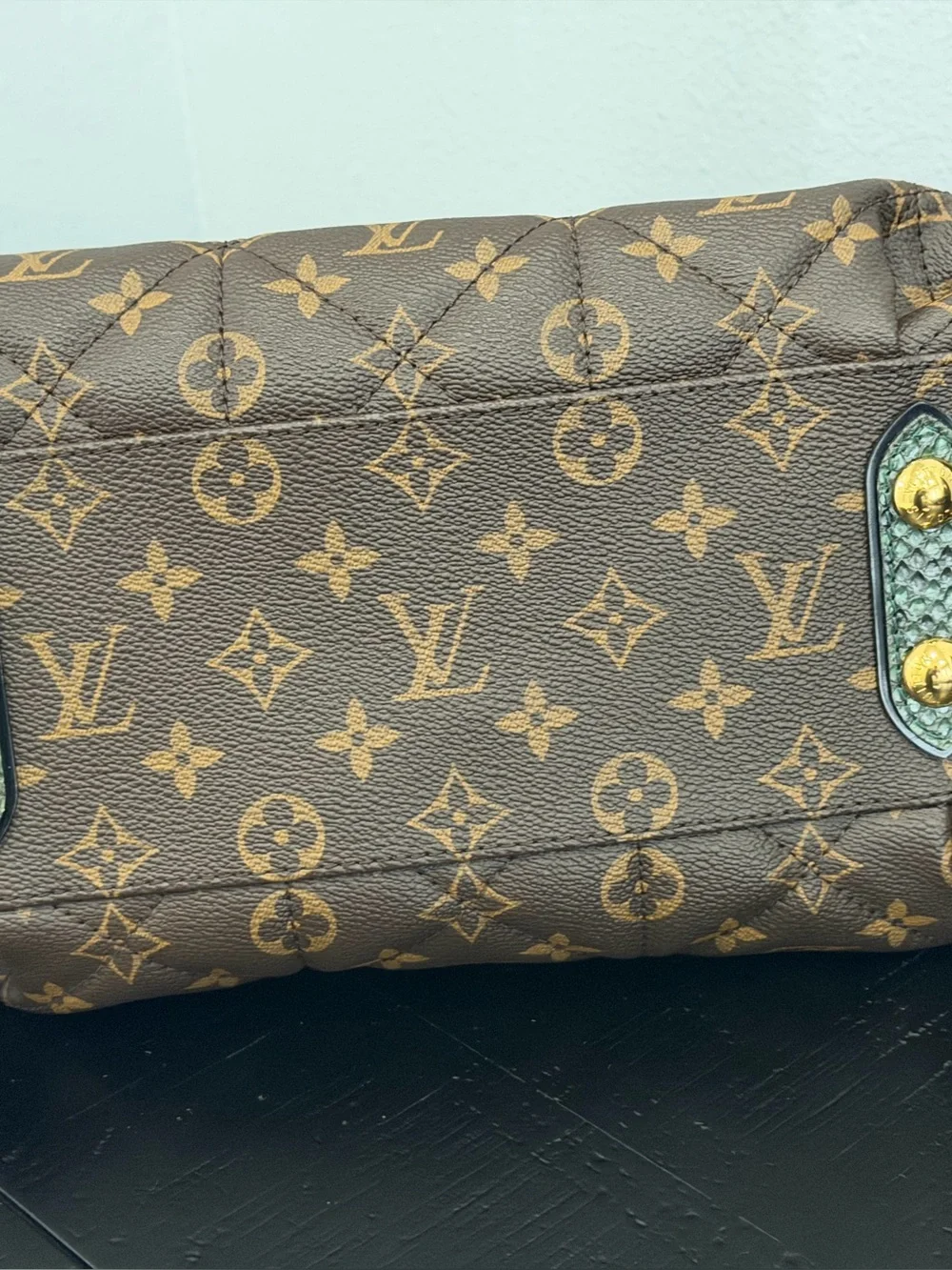 LOUIS VUITTON Monogram Etoile Exotique MM Green